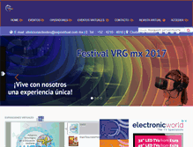 Tablet Screenshot of expovirtual.com.mx