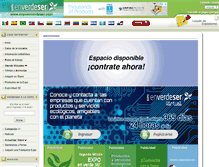 Tablet Screenshot of enverdeser.expovirtual.com.mx